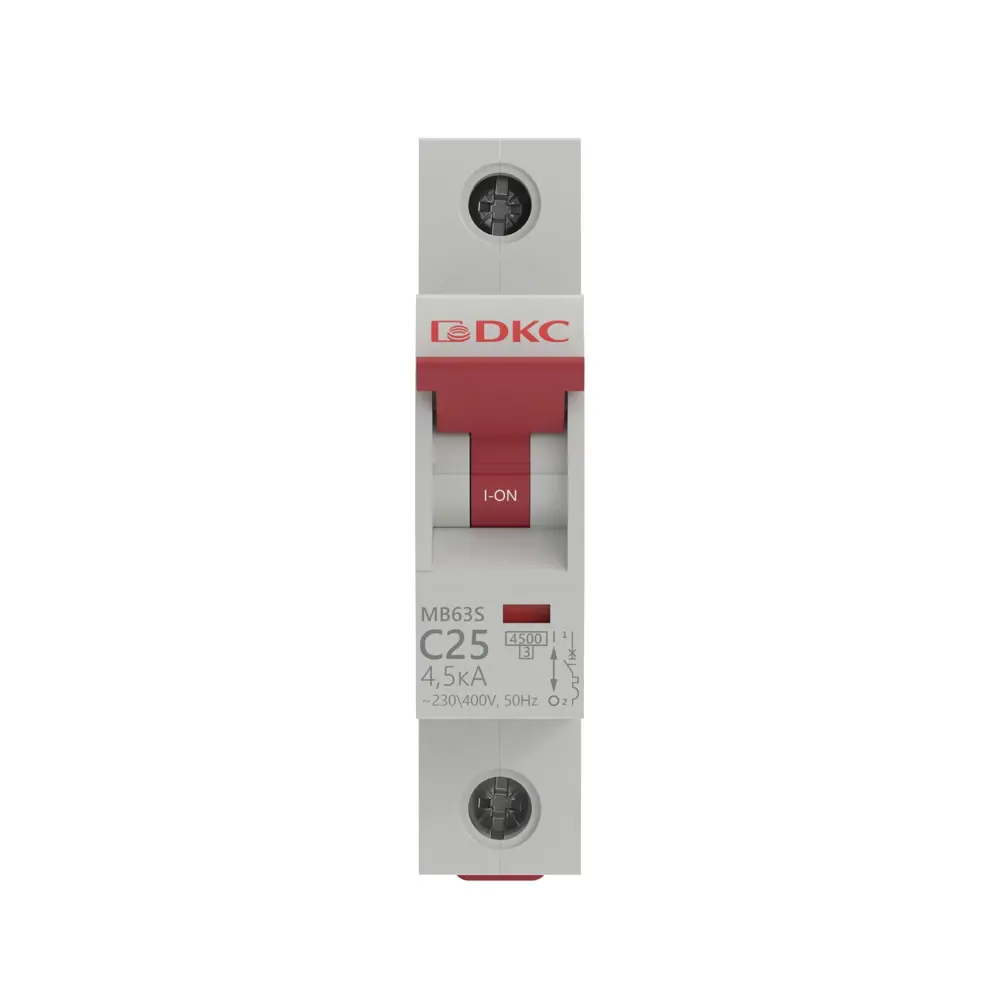 Автоматический выключатель DKC Yon 1P C25 А 4.5 кА STLM-2150785 - Вид №1