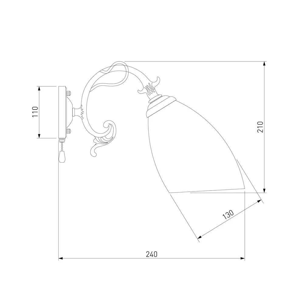 Бра Eurosvet Ева — элегантное настенное освещение для уютного интерьера 17150486 STLM-0007561 - Вид №10