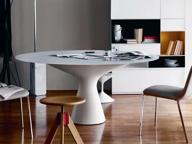 Zanotta Круглый стол для гостиной из cristalplant® sun-id-1459158 - Вид №2