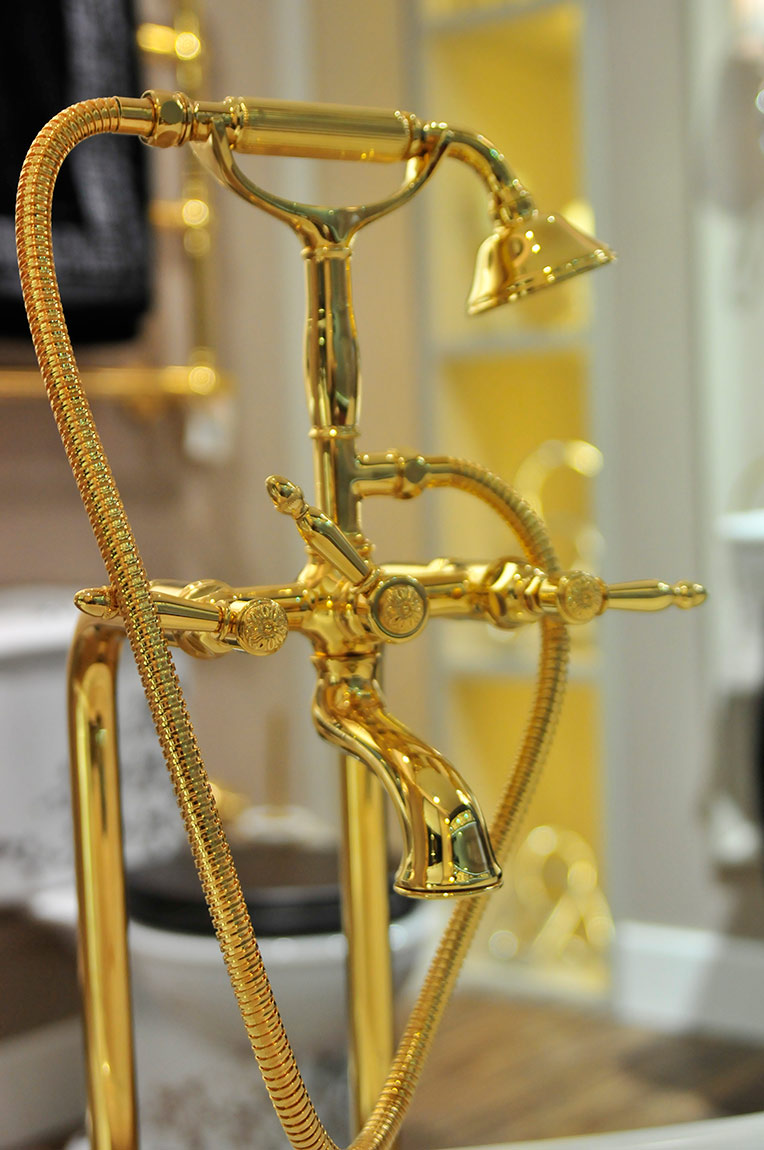 1247 ** 36 Одинарный кран с подключением для стиральной машины 3/4 ” Nicolazzi Series Impero  - Вид №1