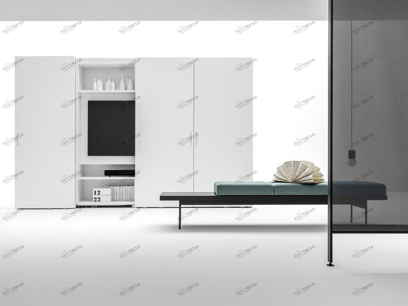 Caccaro Гардероб с фиксированной тумбой под телевизор Core sun-id-1382466