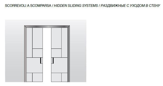 Дверь из закаленного стекла Longhi Aluminiun Chic-Doors ARCH-00132171 - Вид №12