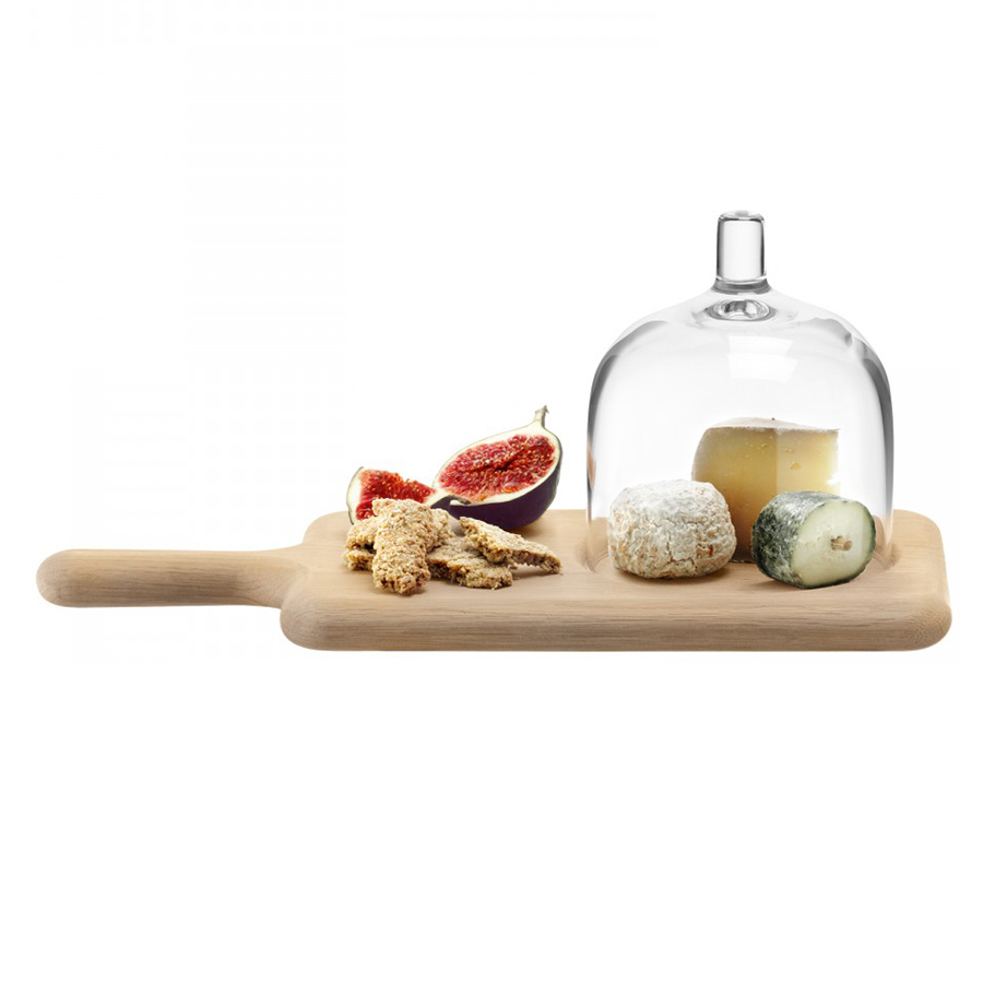 Блюдо сервировочное со стеклянным куполом 35.5 см Paddle LSA International G116335301 - Вид №3