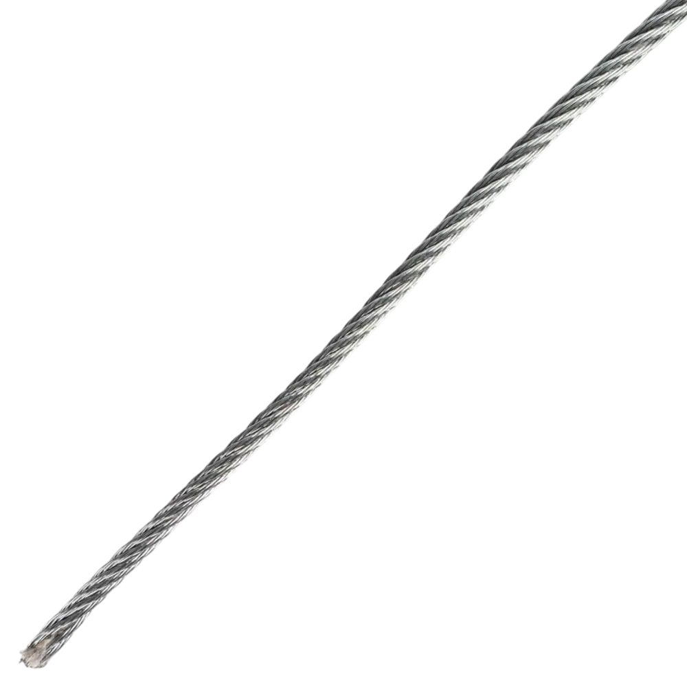 Стальной трос TECH-KREP оцинкованный 2.9 мм 25 м для надежных решений 89391074 STLM-1577158