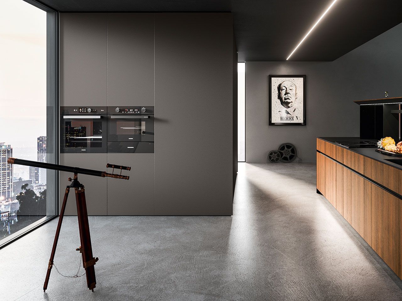 Встроенная кухня с островом Arrital Nautila ARCH-00026239 - Вид №2