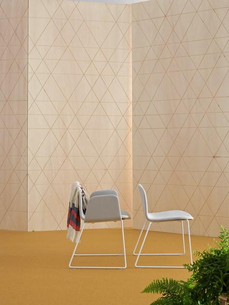 ONDARRETA Кожаное кресло с салазками и подлокотниками Bob xl sun-id-1476130 - Вид №9