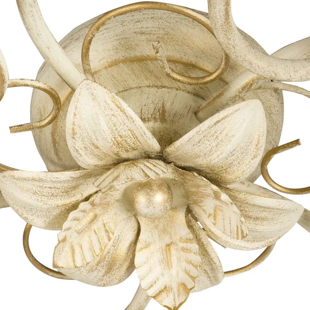 Люстра потолочная Vitaluce Летто 5 ламп 15м² Е14 цвет бежевый матовый STLM-2092817 - Вид №5