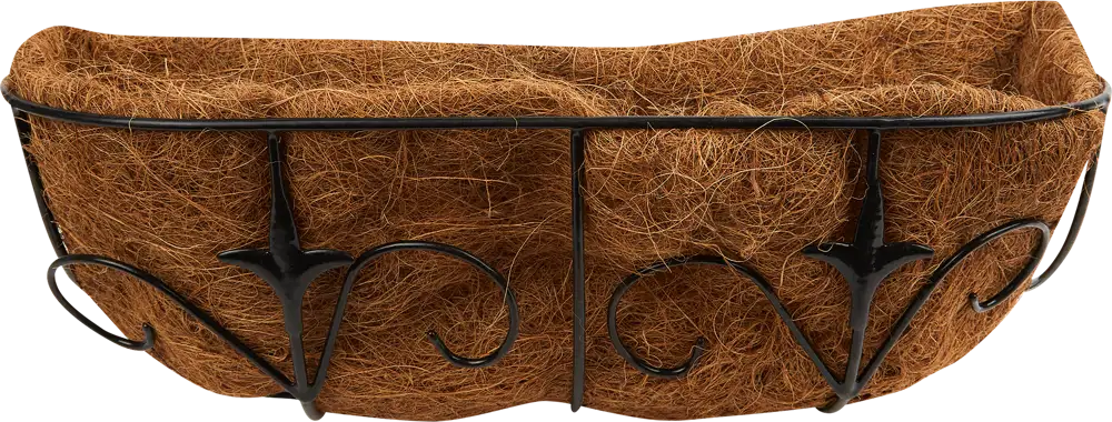 GARDEN SHOW Подвесное кашпо из кокосового волокна в металлической оправе 83665713