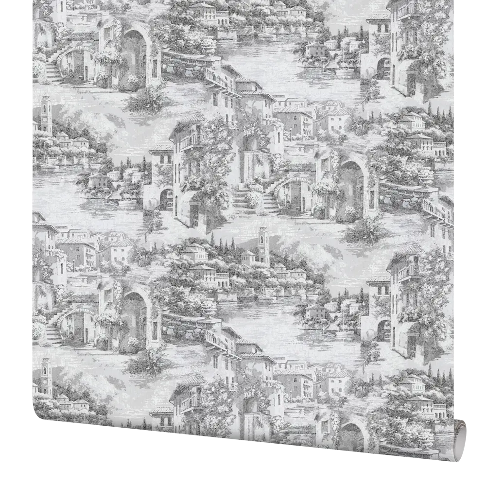 Обои флизелиновые Palitra Home Village серые 1.06 м HC31248-41a STLM-2108166