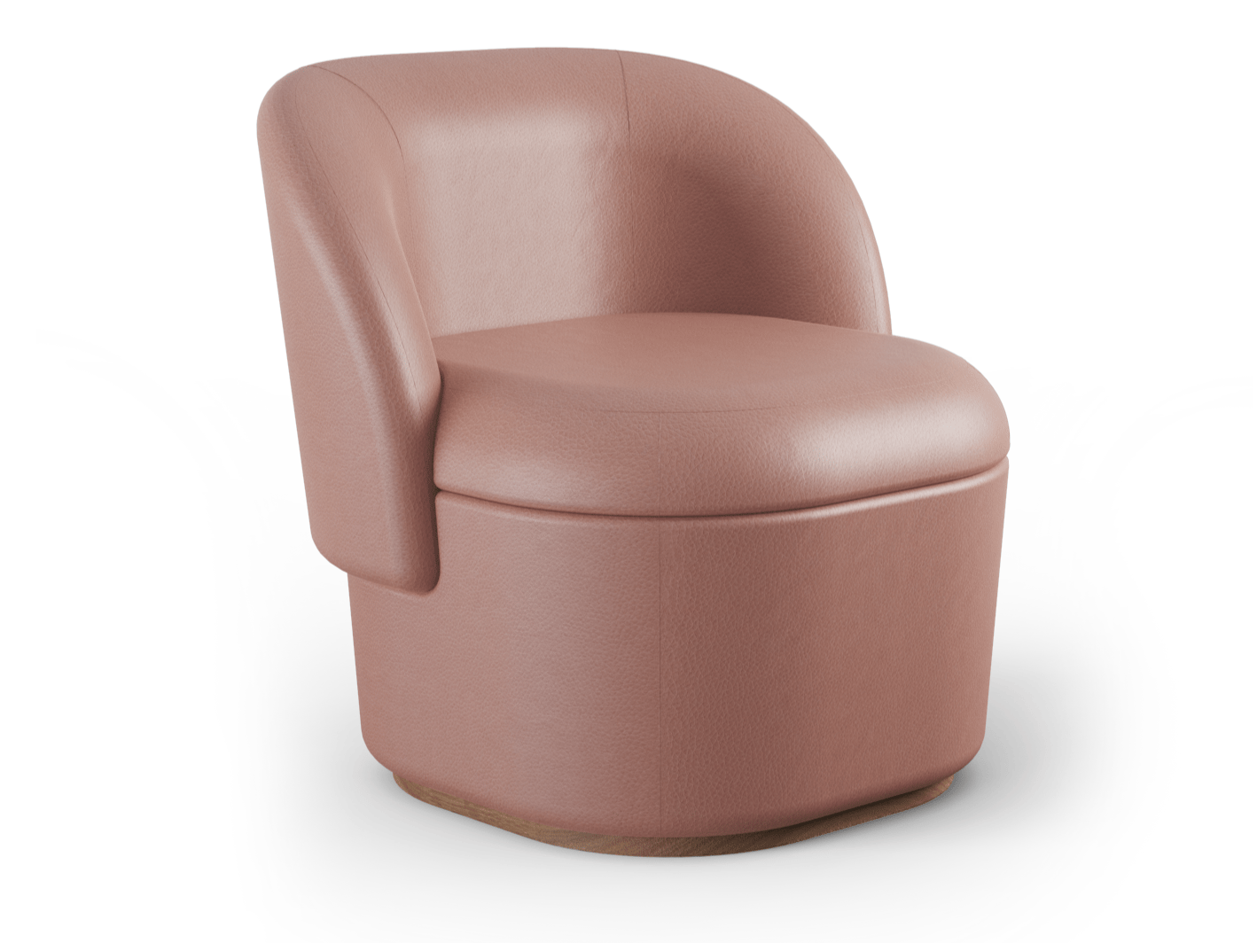 Кожаное кресло Mambo Unlimited Ideas BISOU ARCH-00007507