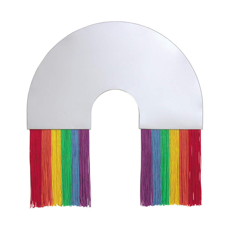 DYRAINBMW Зеркало настенное rainbow, среднее Doiy 