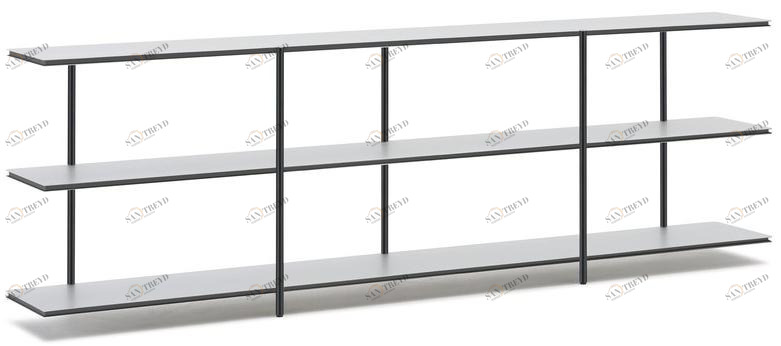 Living Divani Книжный шкаф двухсторонний лакированный Aero sun-id-1453353