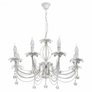 Подвесная люстра De Markt City Аврора 371012808 белая DE MARKT АВРОРА 185897 Белый