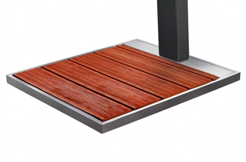 Нержавеющая сталь солнечный открытый душ с подножкой Ama Luxury Shower SOLARIS ARCH-00118064 - Вид №3