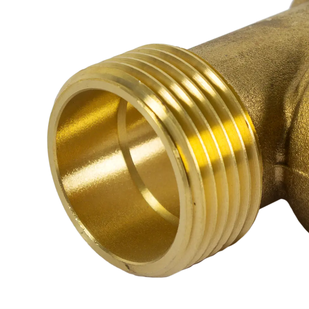 Штуцер 3-х выводной Ростерм 1" ВР-НР мм латунь 3013 STLM-2096515 - Вид №1