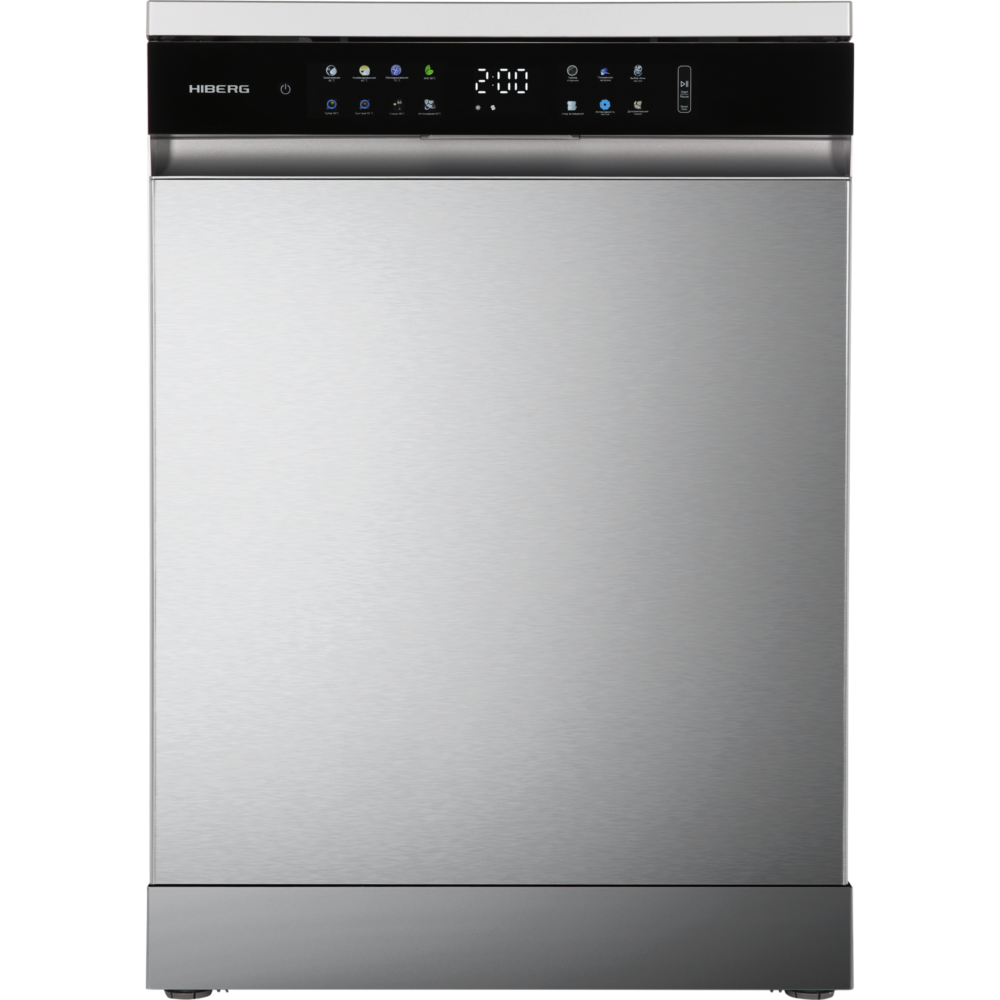 9163324 Посудомоечная машина HIBERG F68 1530 LХ серебристый STDN-0046022 - Вид №8