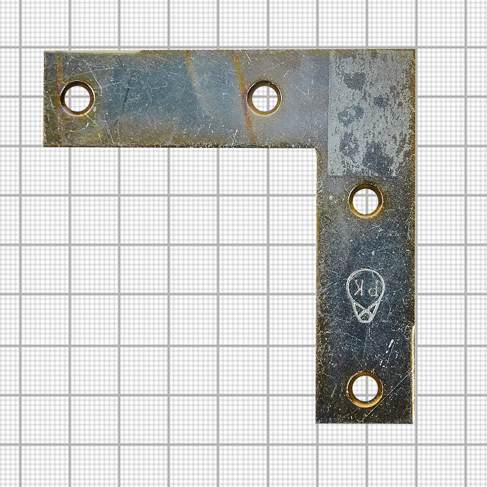 84857918 Уголок оконный 75х75х20х1,8 желтый оцинкованный Santreyd  - Вид №2