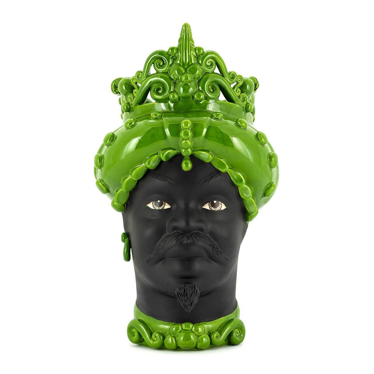 201142-MK ABHIKA ВАЗА MORO MAN MED. МАТ H45  - Вид №2