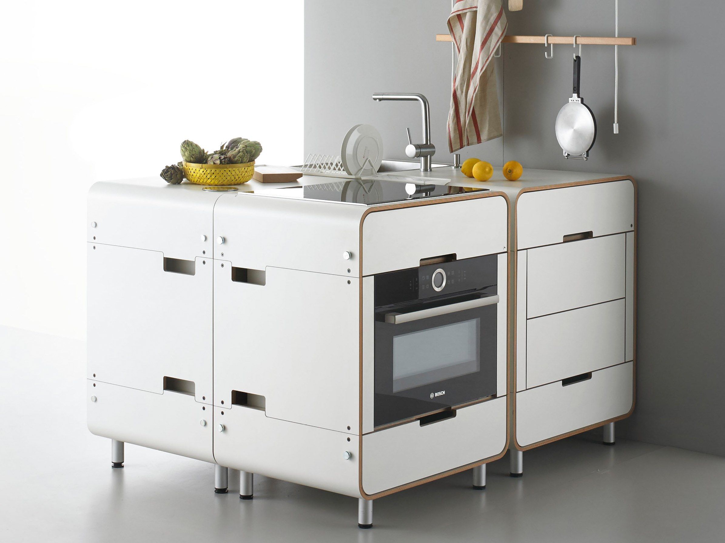 Отдельно стоящий кухонный модуль с ящиками Stadtnomaden A La Carte II ARCH-00085809 - Вид №2