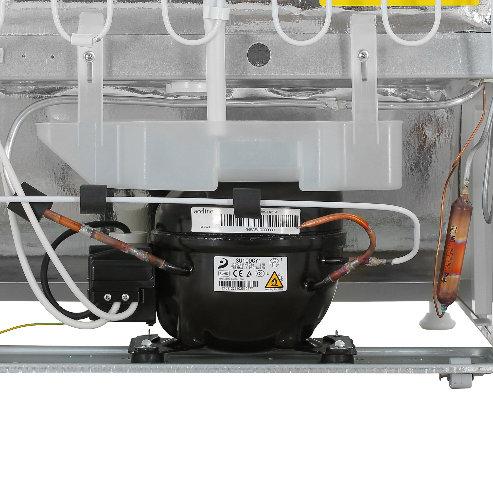 9113503 Холодильник с морозильником   Aceline B32APZ белый STDN-0101987 - Вид №10