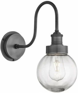 Industville Бра для наружного освещения из латуни и стекла  Sn-ip65-wl-p-glg