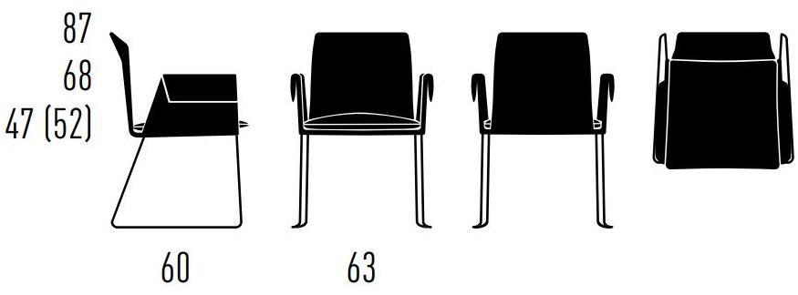 KFF Кресло-санки с подлокотниками Mexico sun-id-1505855 - Вид №3