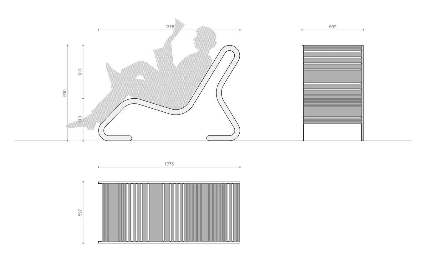 Сидение на открытом воздухе Viscio Urban Design GIRAVOLTA ARCH-00080929 - Вид №9