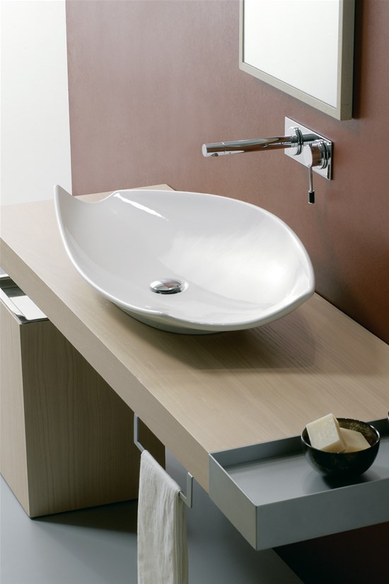 8052 Scarabeoceramica Умывальник 72x37 Kong Santreyd - Вид №1