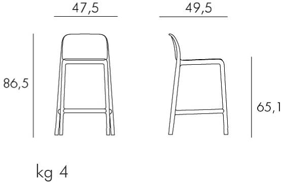 Nardi Табурет складной с подставкой для ног sun-id-1492997 - Вид №2