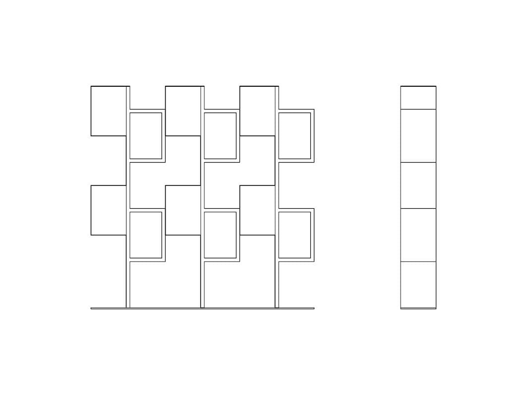 Деревянный книжный шкаф Naturedesign Origin ARCH-00039513 - Вид №6