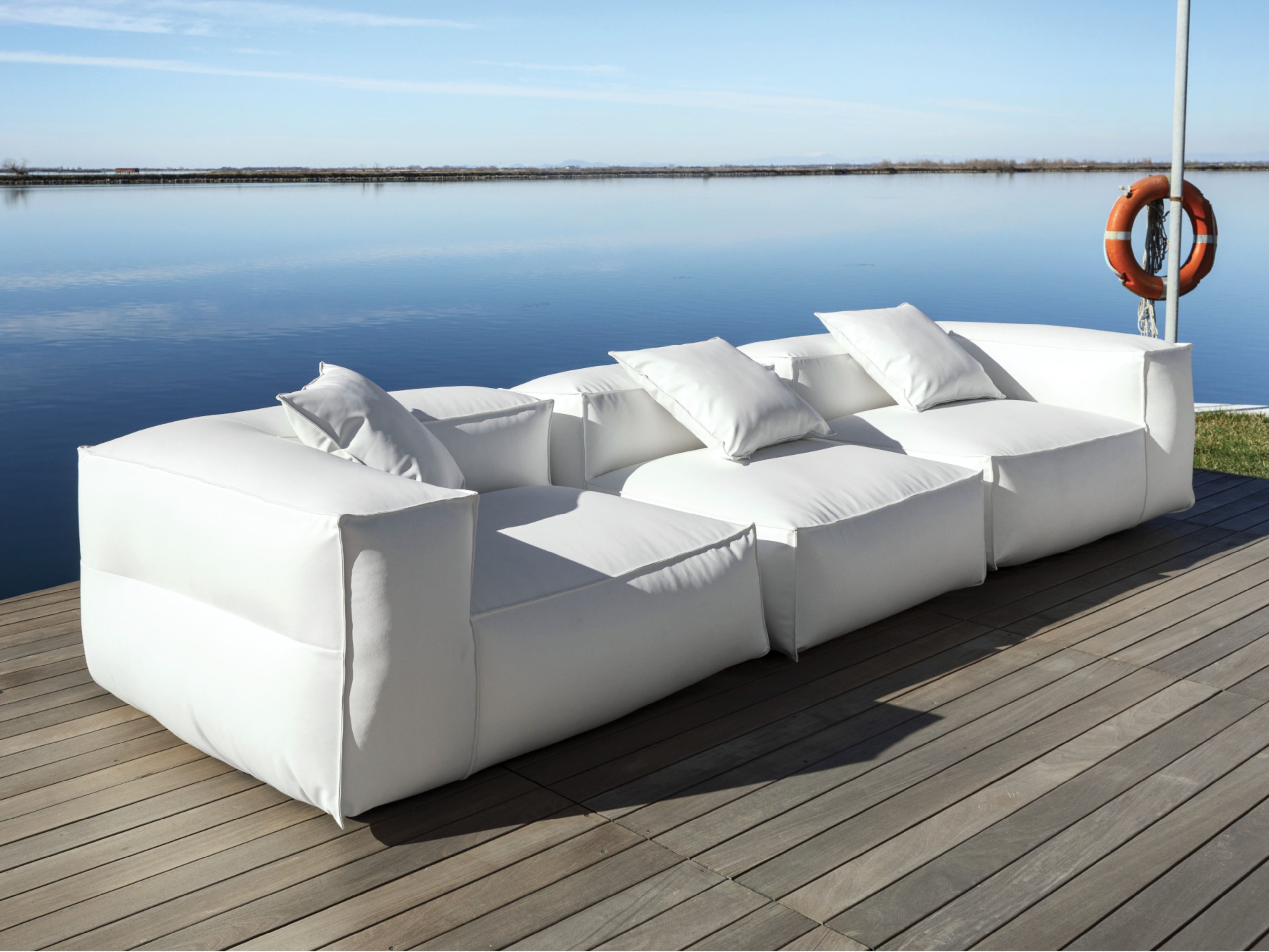 Тканевый модульный садовый диван GART ARCH-00144016