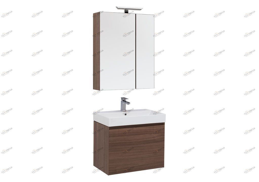 Мебель для ванной Aquanet Нью-Йорк 70 орех 00211660