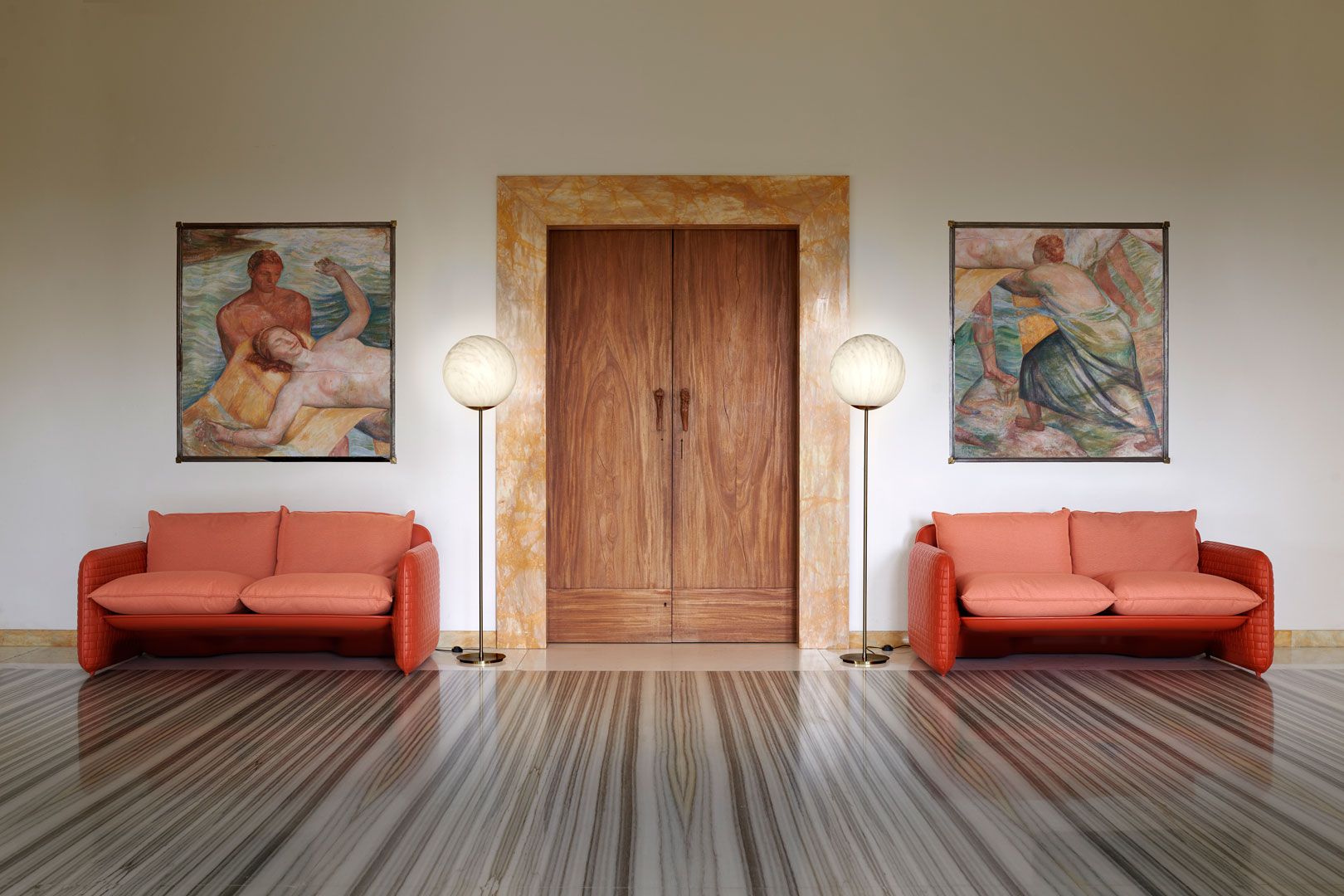 Полиэтиленовый садовый диван SLIDE ARCH-00105970 - Вид №1