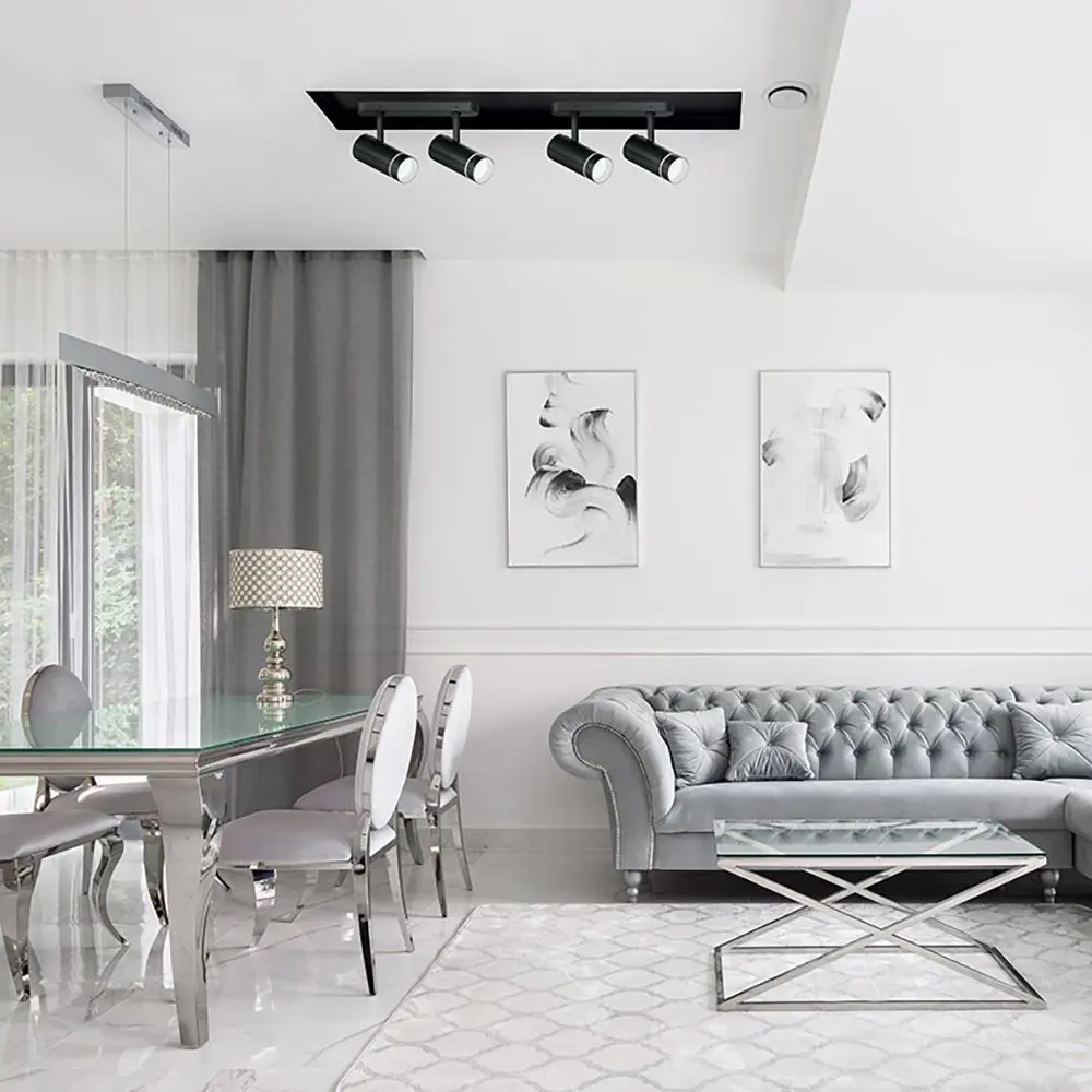 Спот поворотный Feron ML232 2 лампы GU10 4 м² цвет черный STLM-2129424 - Вид №5