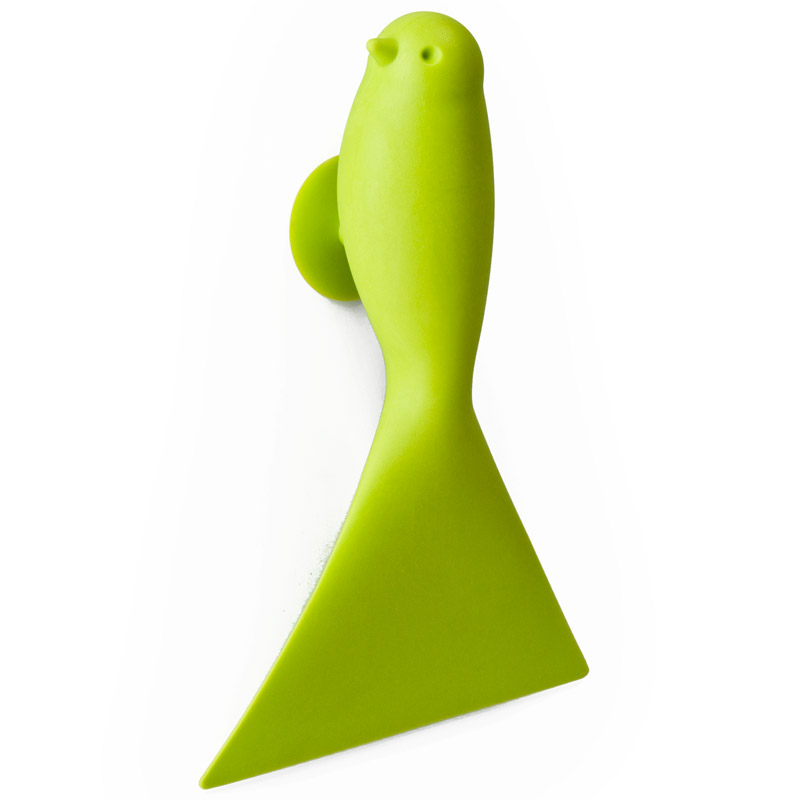 QL10117-GN Очиститель для стекол и зеркал sparrow зеленый Qualy 