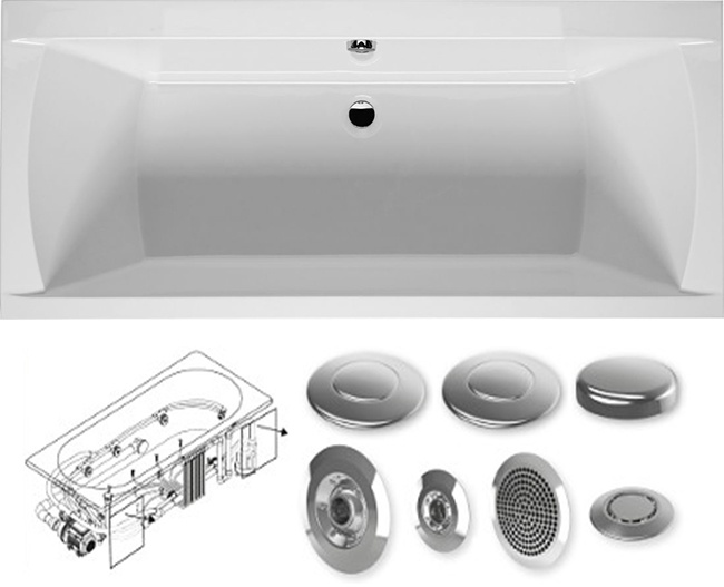 BA7200500000000_hit1 Ванна Riho Julia Santreyd - Вид №3