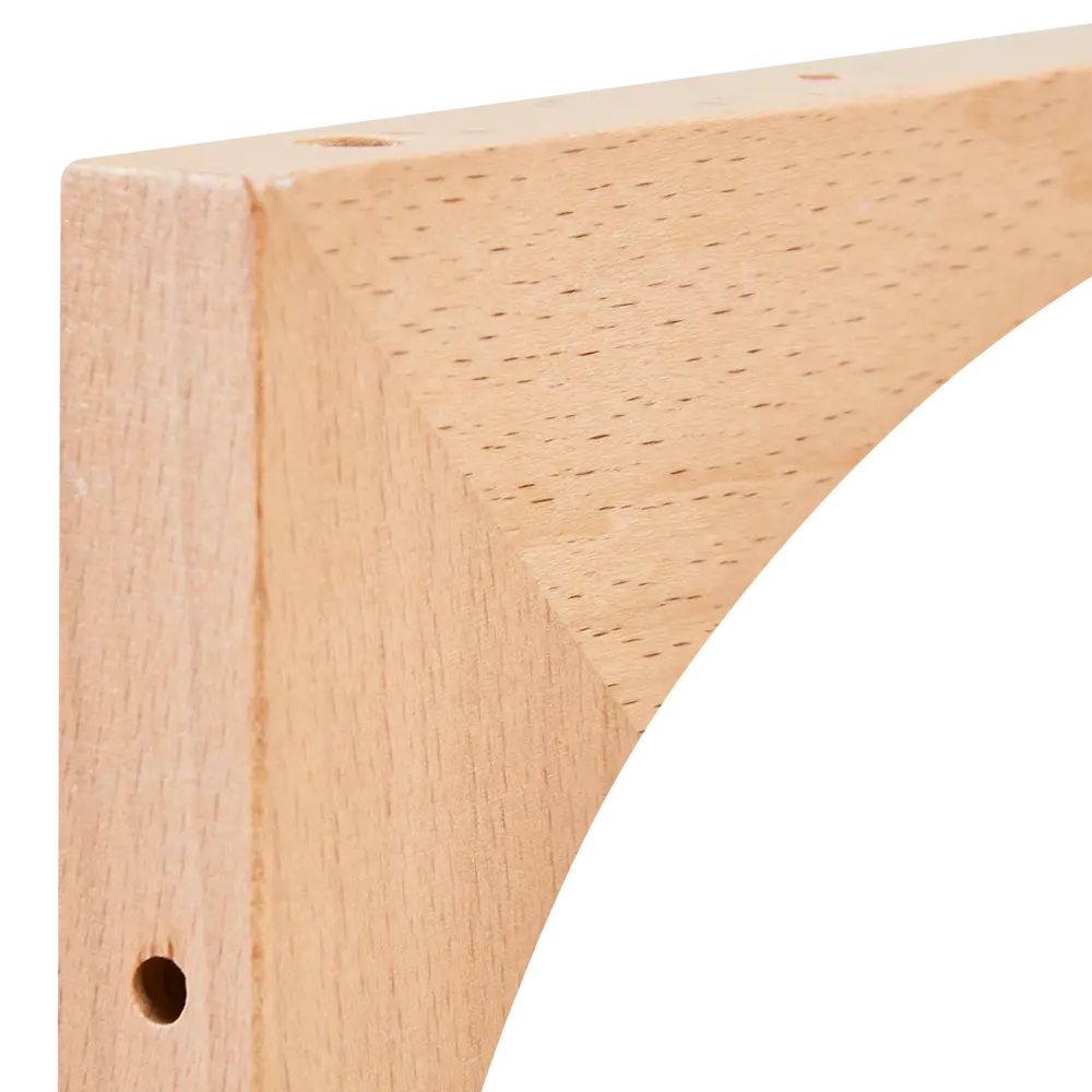 SPACEO Кронштейн деревянный для полок с лакированной отделкой 85002138 STLM-1097023 - Вид №1