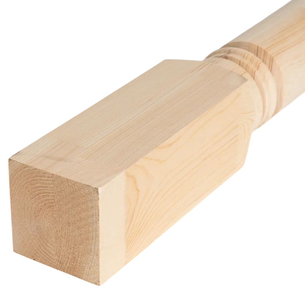 Столб сращенный Комо хвоя сорт Прима 90x90x1178 мм Santreyd STLM-2005536 - Вид №2