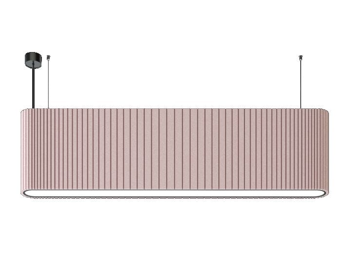 Рециркулированный пластичный акустический подвесной светильник IMPACT ACOUSTIC® DENSA ARCH-00151038