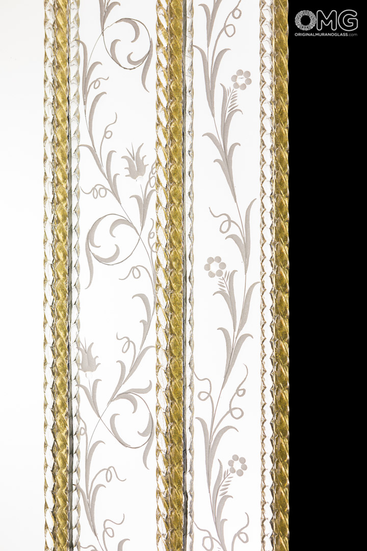 3628 ORIGINALMURANOGLASS Венецианское зеркало Марцио - муранское стекло OMG  см  - Вид №1