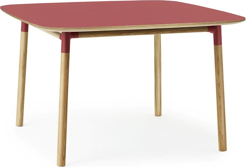 602833 Стол 120 x 120 см Red / Oak Normann Copenhagen Form - Вид №1