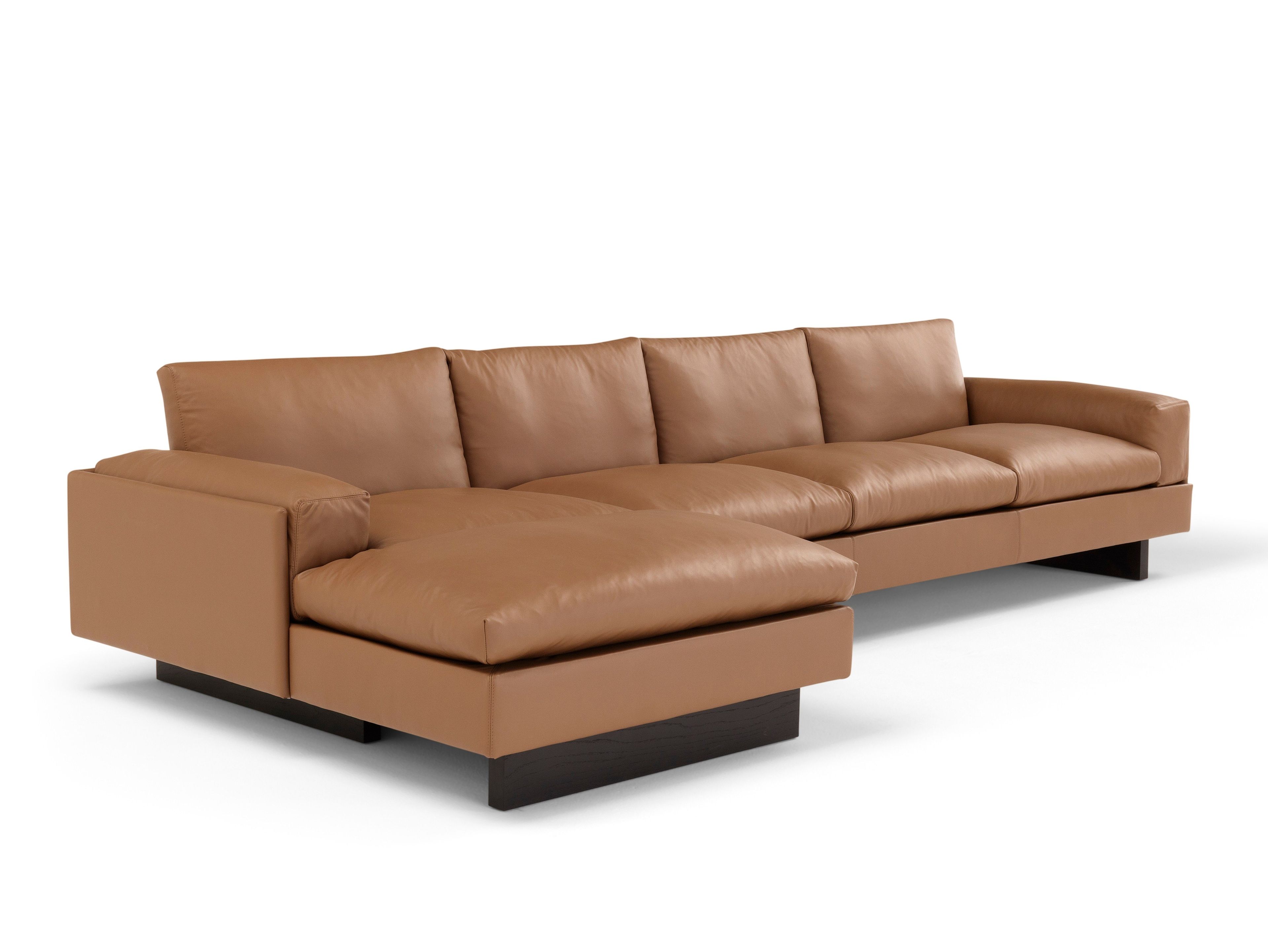 4-местный кожаный диван с полуостровом Amura ARCH-00150390 - Вид №1