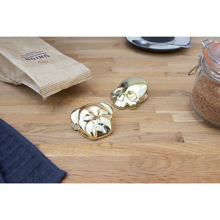 SK GRIPDOG1 Зажим для пакетов bulldog, латунь Suck UK  - Вид №7