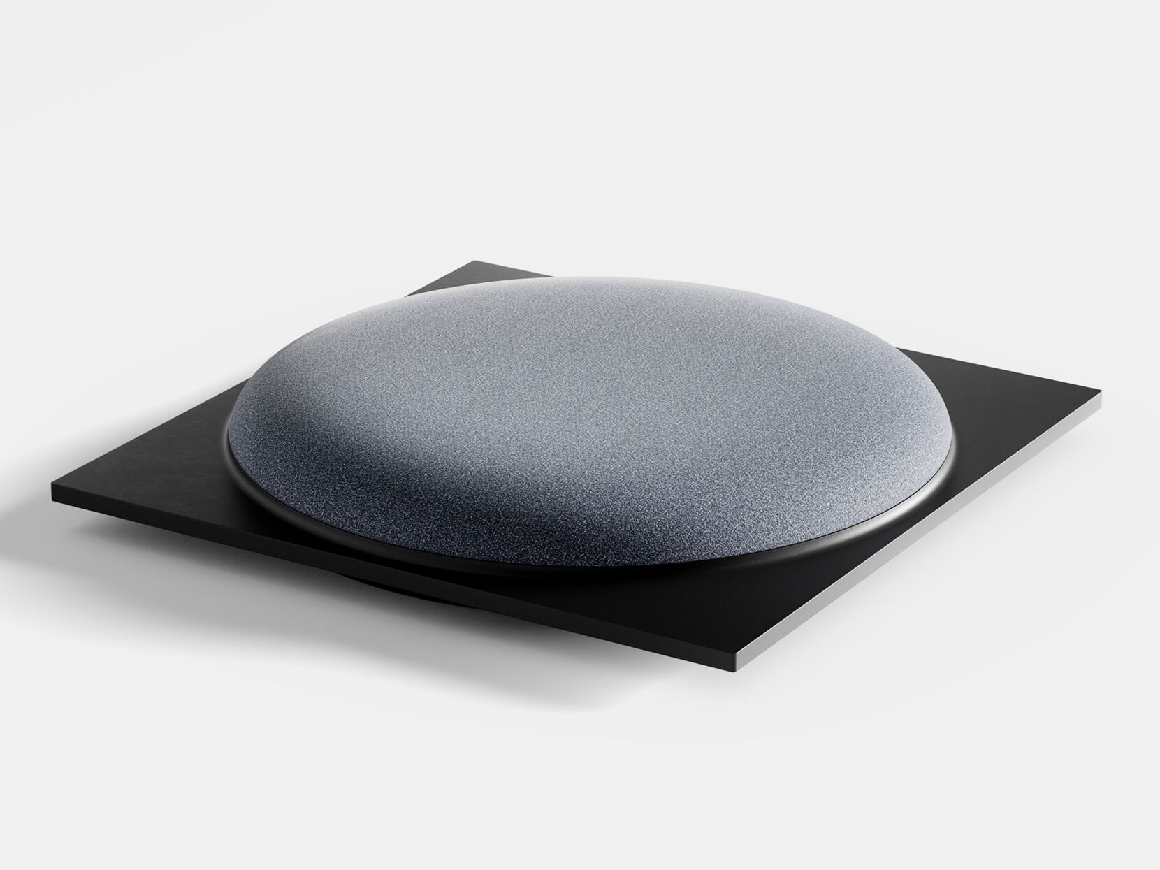 Бетонный квадратный пуф PULKRA купол ARCH-00009913