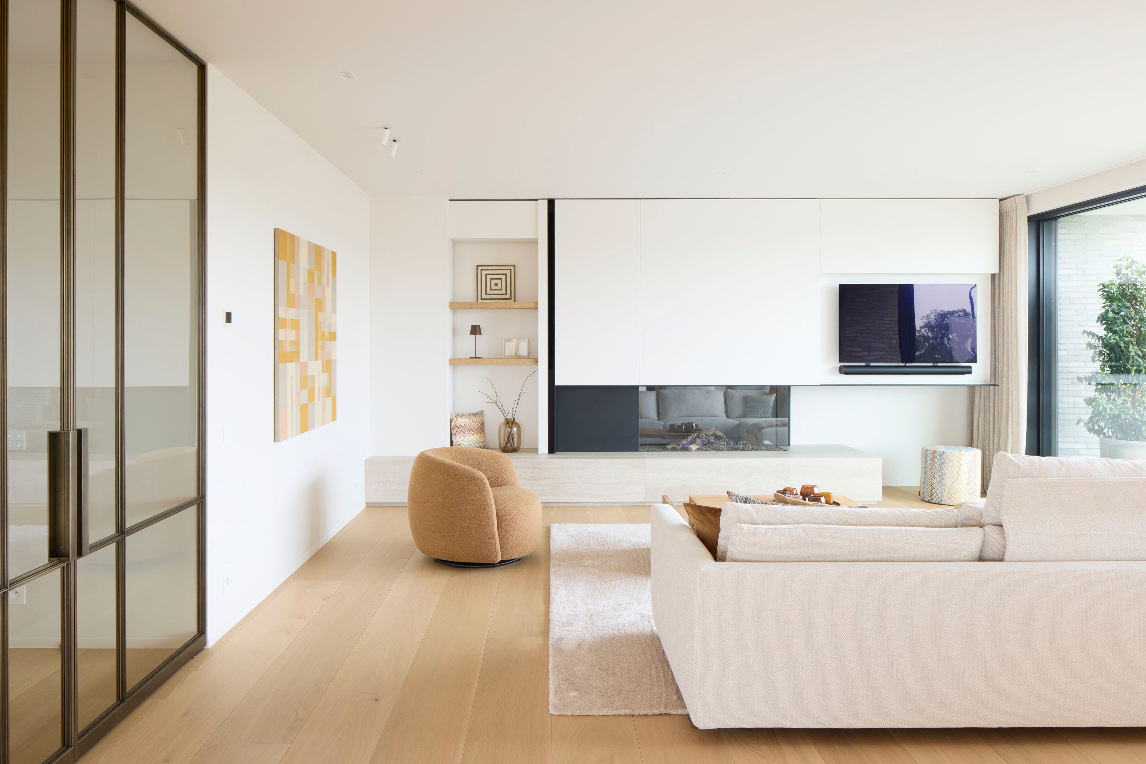 Тканевое вращающееся кресло Joli оливковое дерево ARCH-00069767 - Вид №5