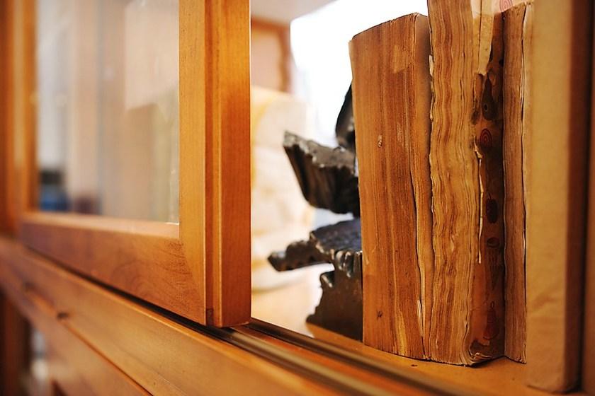 Morelato Модульный книжный шкаф из вишневого дерева  Art. fs3310182  - Вид №2