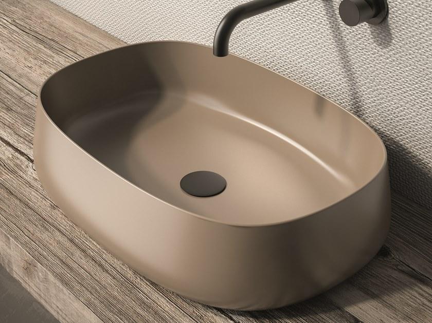 Pad4b50001 / pad4b60001 Накладная раковина на столешницу  овальная Olympia Ceramica LAVABI D'ARREDO - Вид №1