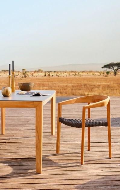 solpuri Штабелируемый стул из тикового дерева с подлокотниками Lodge sun-id-1511665 - Вид №10