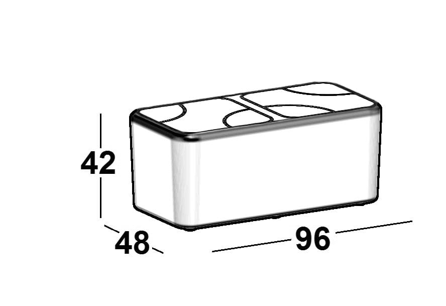 Ткань пуф Luxy пазлы ARCH-00121245 - Вид №15