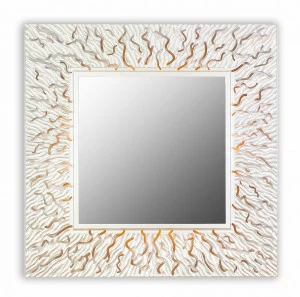 Квадратное зеркало настенное серебро CORAL IN SHAPE CORAL 00-3860095 Серебро